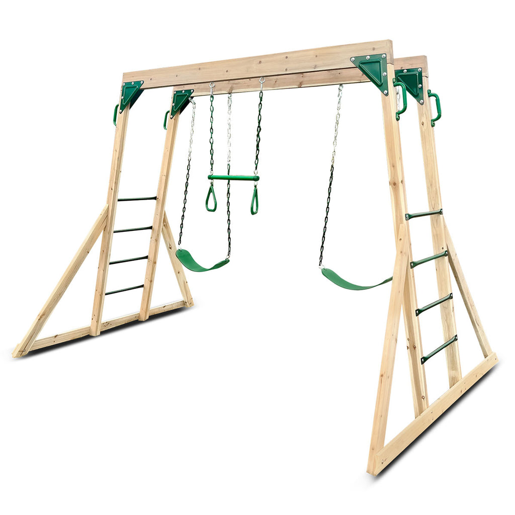 Lifespan Kids Daintree 2in1 Monkey Bars & Swing Set