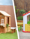 Plastic vs Wooden Cubby Houses, which one should you choose?