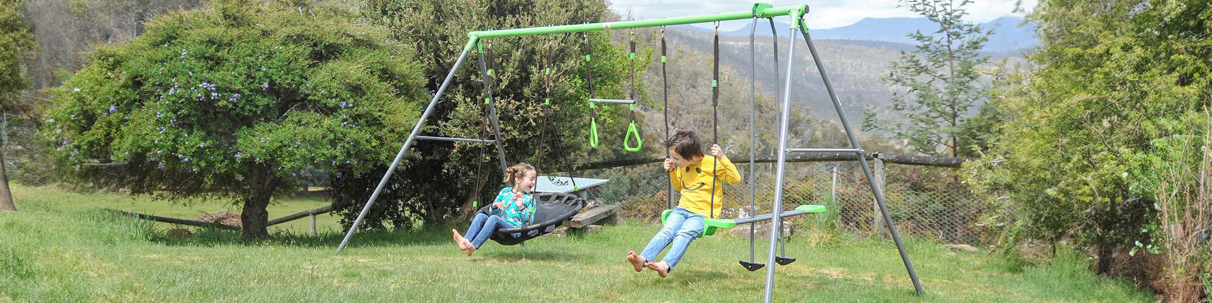 Quadruple Swing Sets