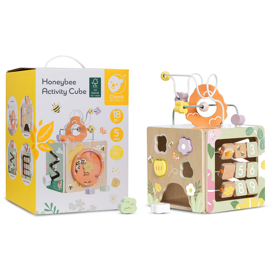 Honeybee Activity Cube by Classic World