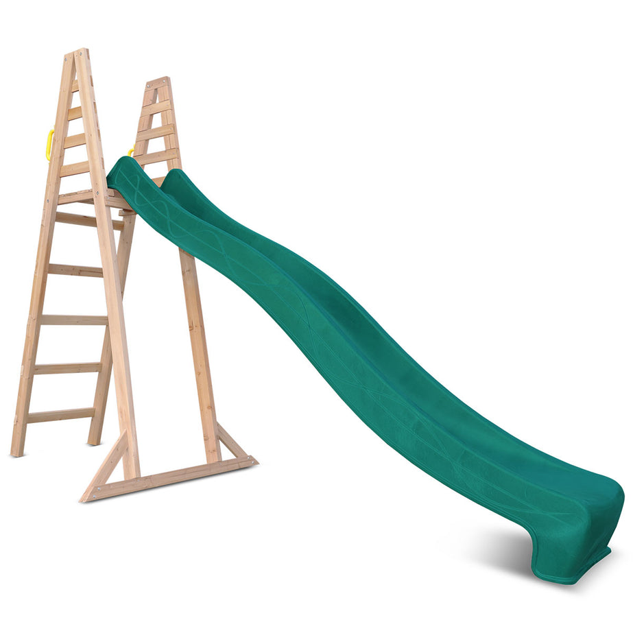 Jumbo 3m Climb & Slide in Green