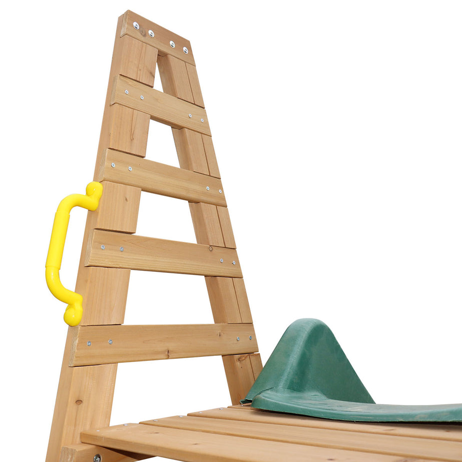 Jumbo 3m Climb & Slide in Green