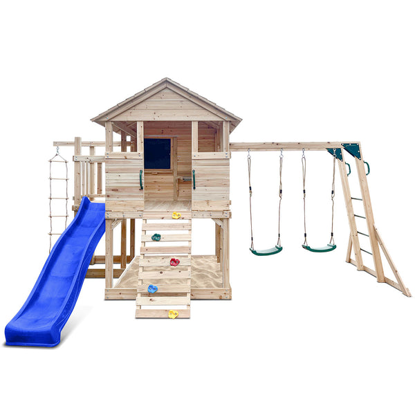 Kingston Cubby House with Blue Slide