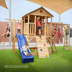 Kingston Cubby House with Blue Slide