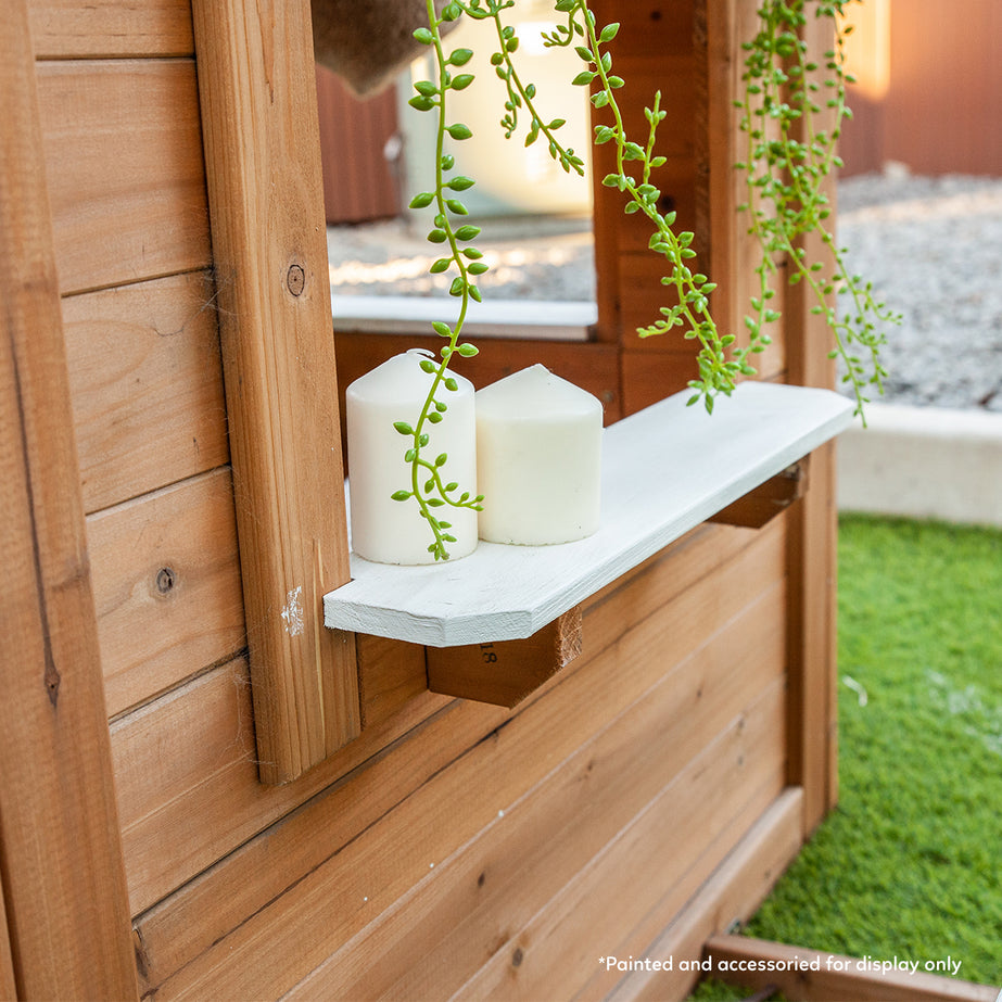 Teddy Cubby House in Natural Timber (V2)