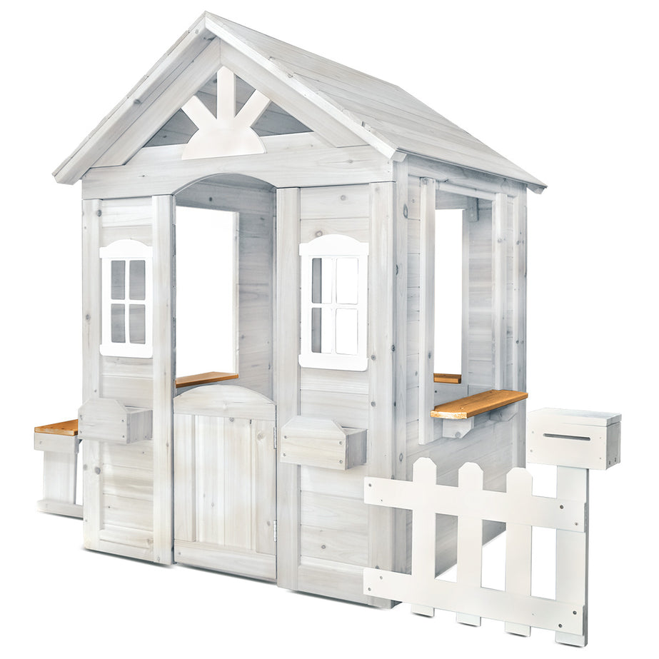 Teddy Cubby House in White (V2)