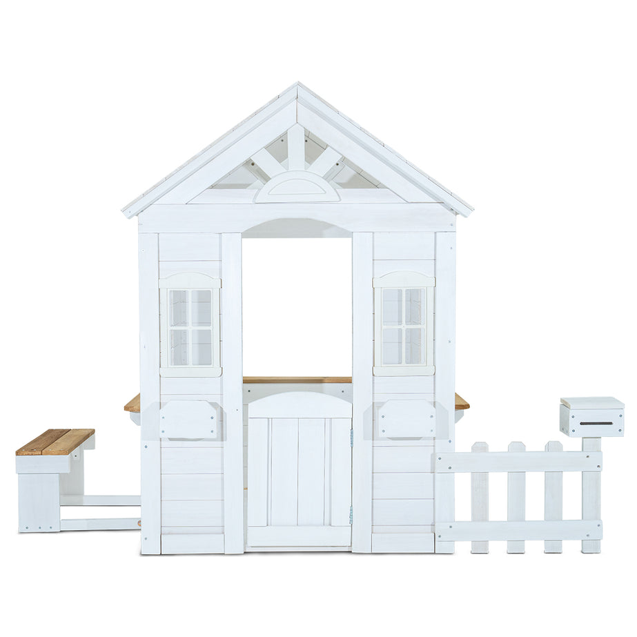 Teddy Cubby House in White (V2)