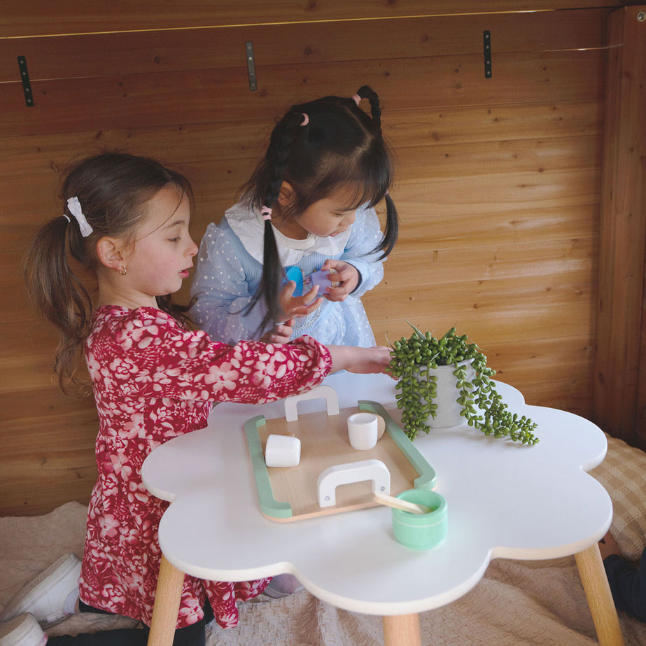 Warrigal Cubby House with Green Slide