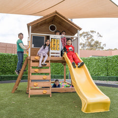 Warrigal Cubby House with Yellow Slide