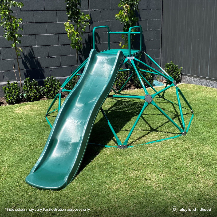 Summit 2.0m Dome Climber + 1.8m Blue Slide