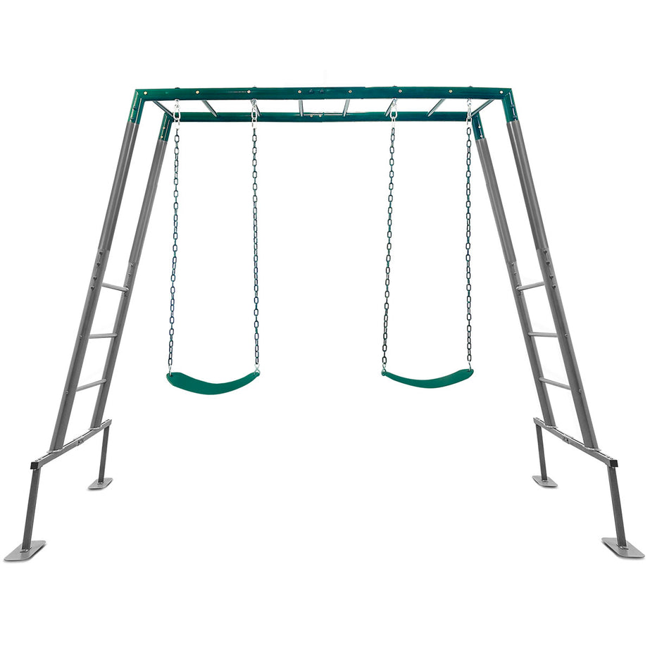 Stanley Commercial Steel 2-in-1 Monkey Bars & Swing Set