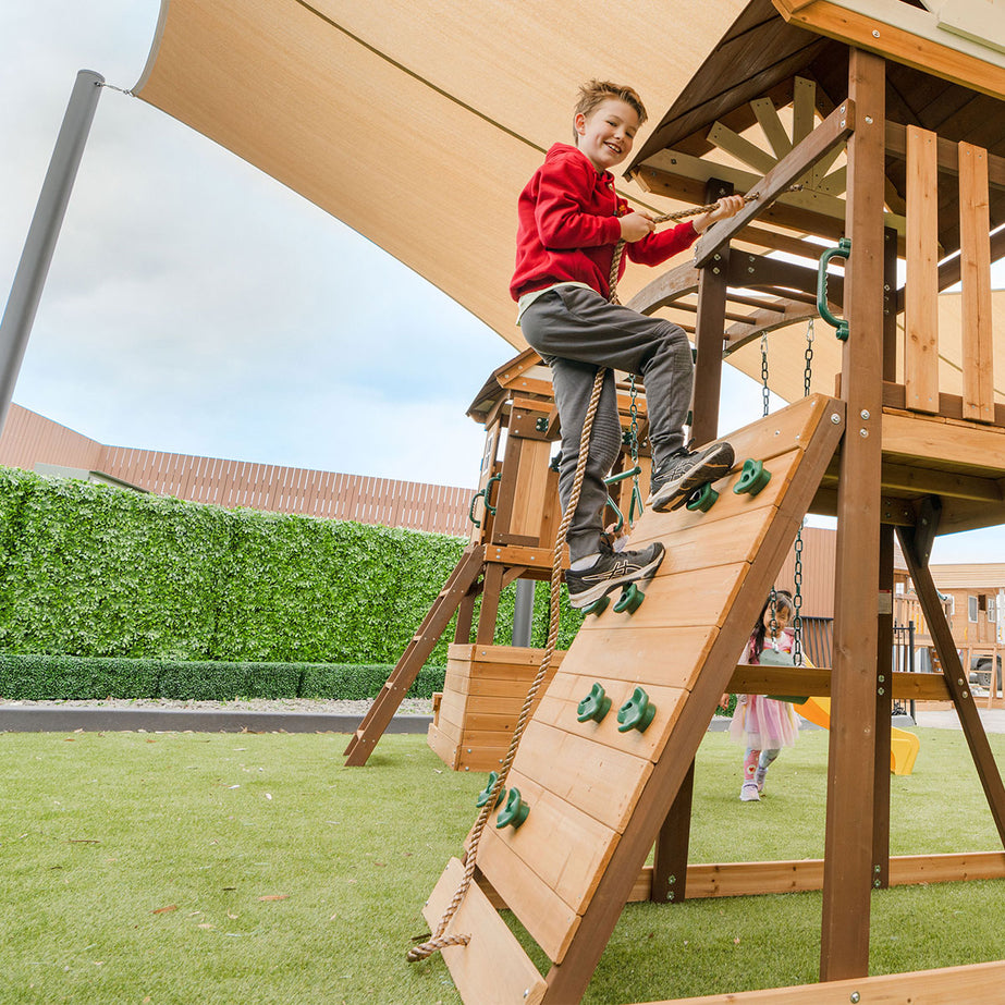 Armadale Play Centre & Swing Set (Yellow Slide)