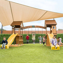 Armadale Play Centre & Swing Set (Yellow Slide)