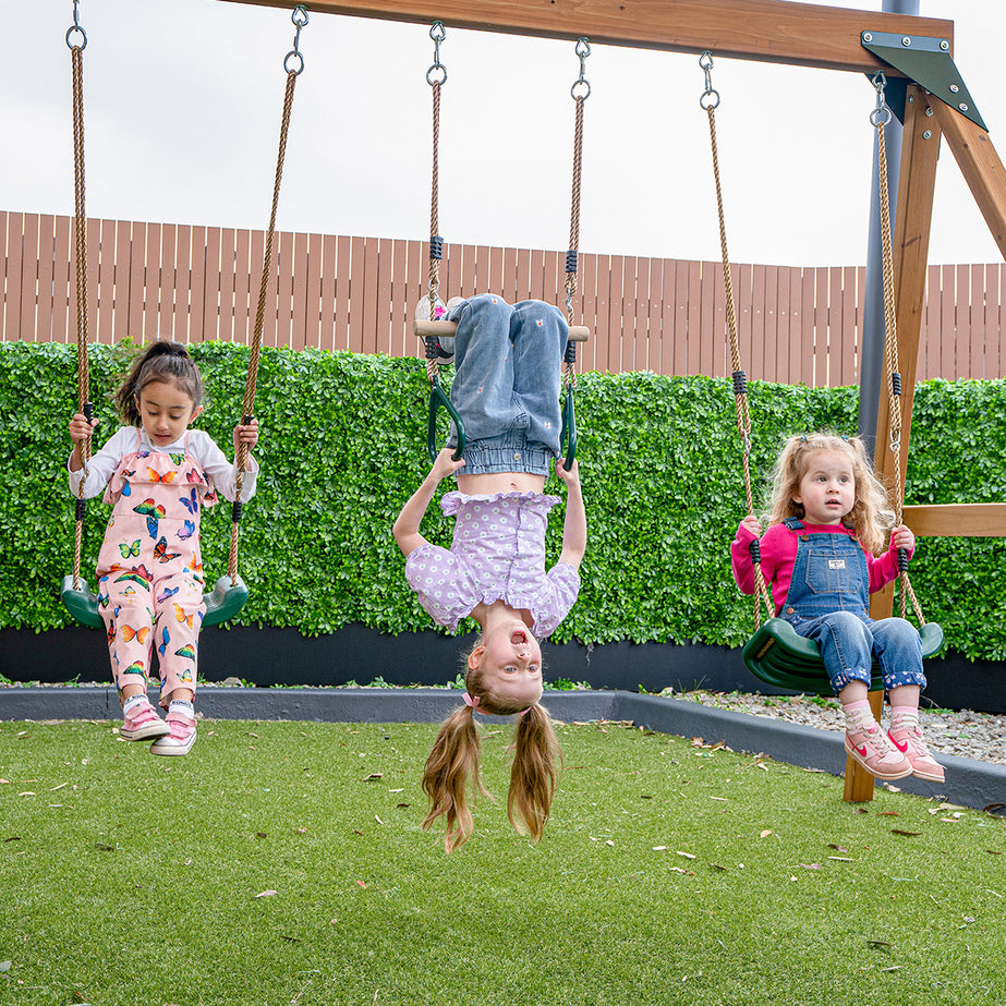 Birmingham Play Centre Set with 2.2m Green Slide