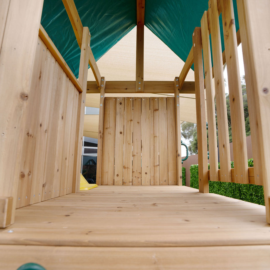 Carindale Play Centre & Swing Set (Yellow Slide)