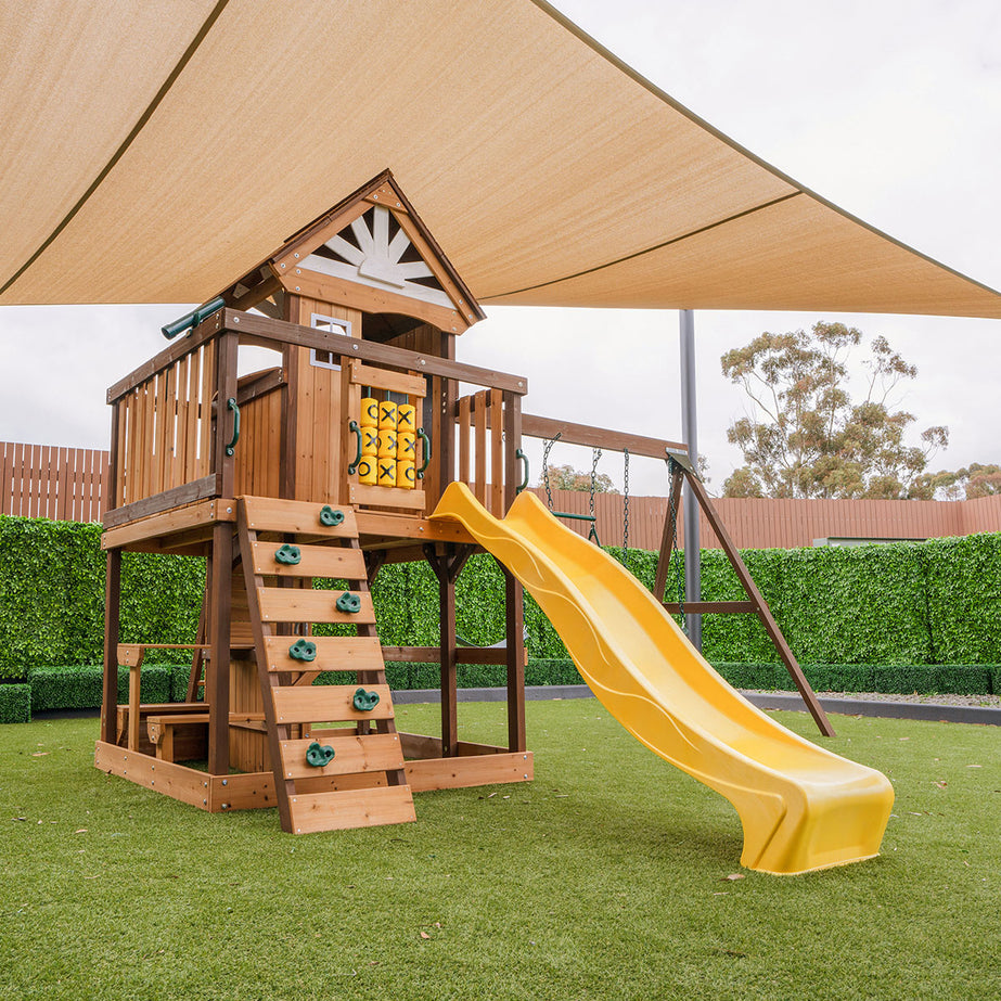 Coventry Play Centre & Swing Set (Yellow Slide)