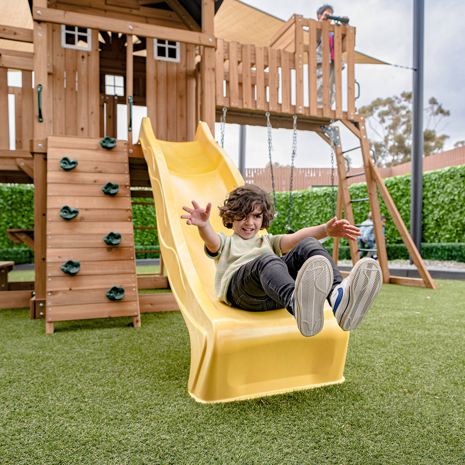 Kensington Play Centre & Swing Set (Yellow Slide)