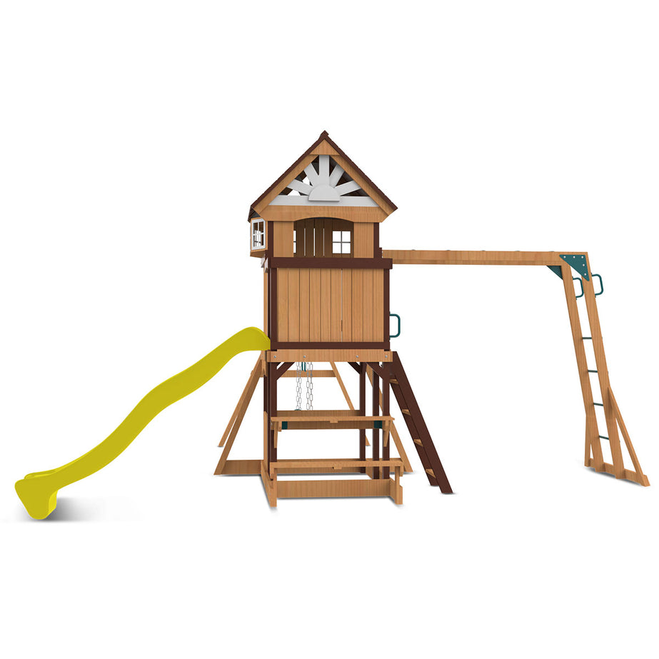 Meer Brook Play Centre Set with 2.2m Yellow Slide