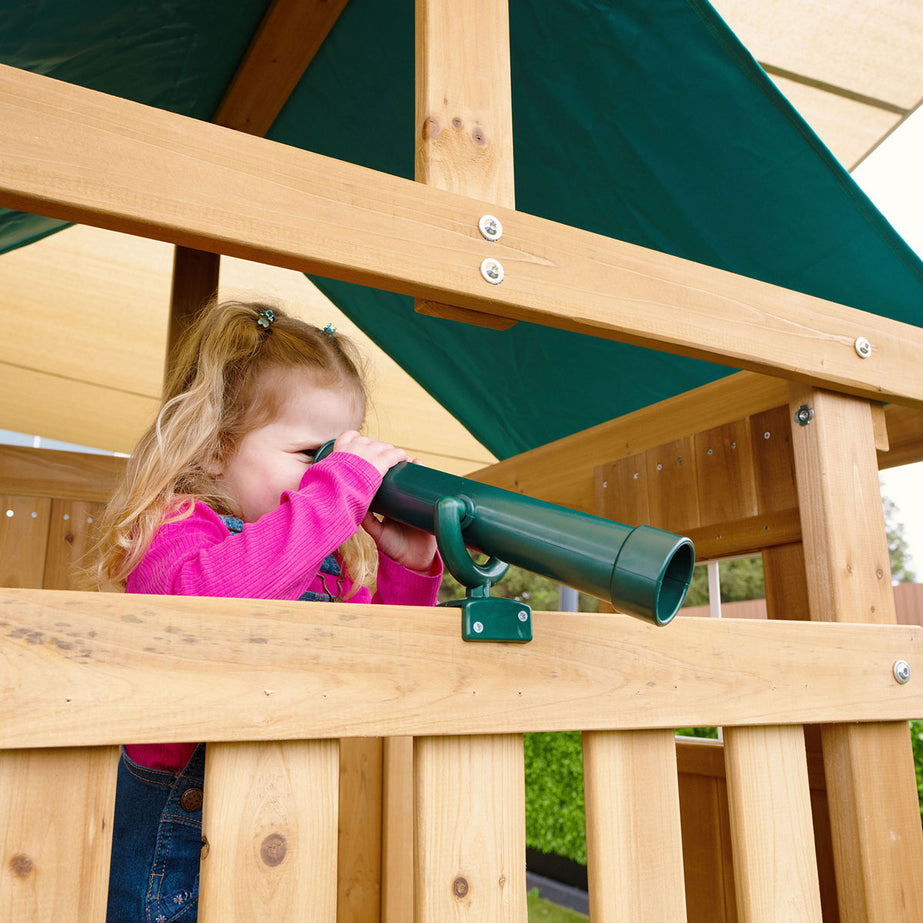 Montrose Play Centre Set with 2.2m Green Slide