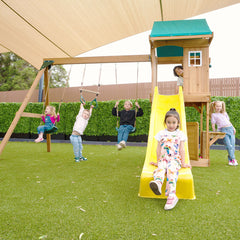 Montrose Play Centre Set with 2.2m Yellow Slide