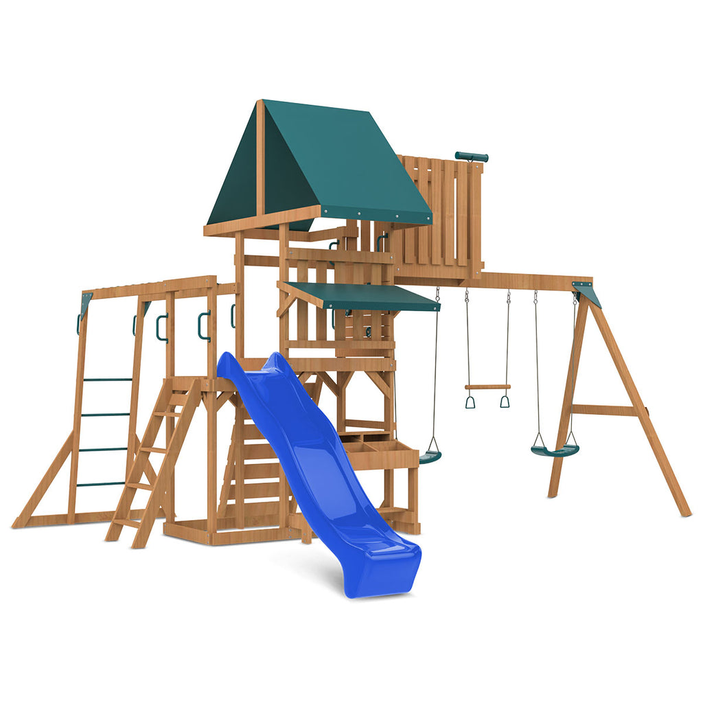 Walton Play Centre Set with 2.2m Blue Slide