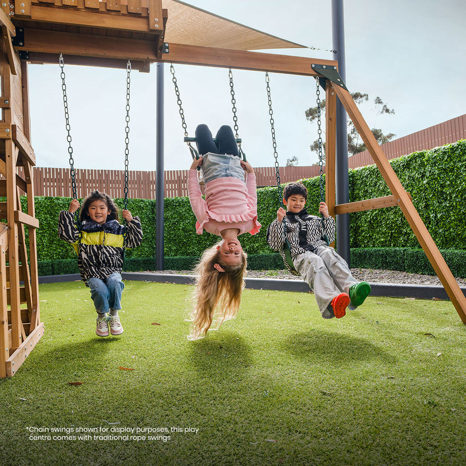 Walton Play Centre & Swing Set (Yellow Slide)