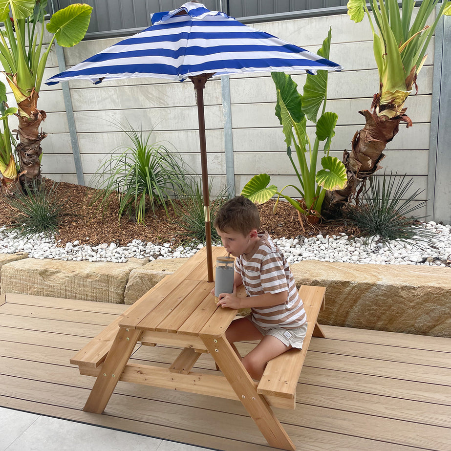 Sunrise Sand & Water Table with Umbrella