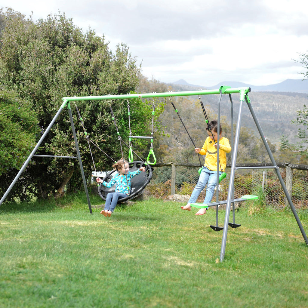 Lynx Metal Swing Set