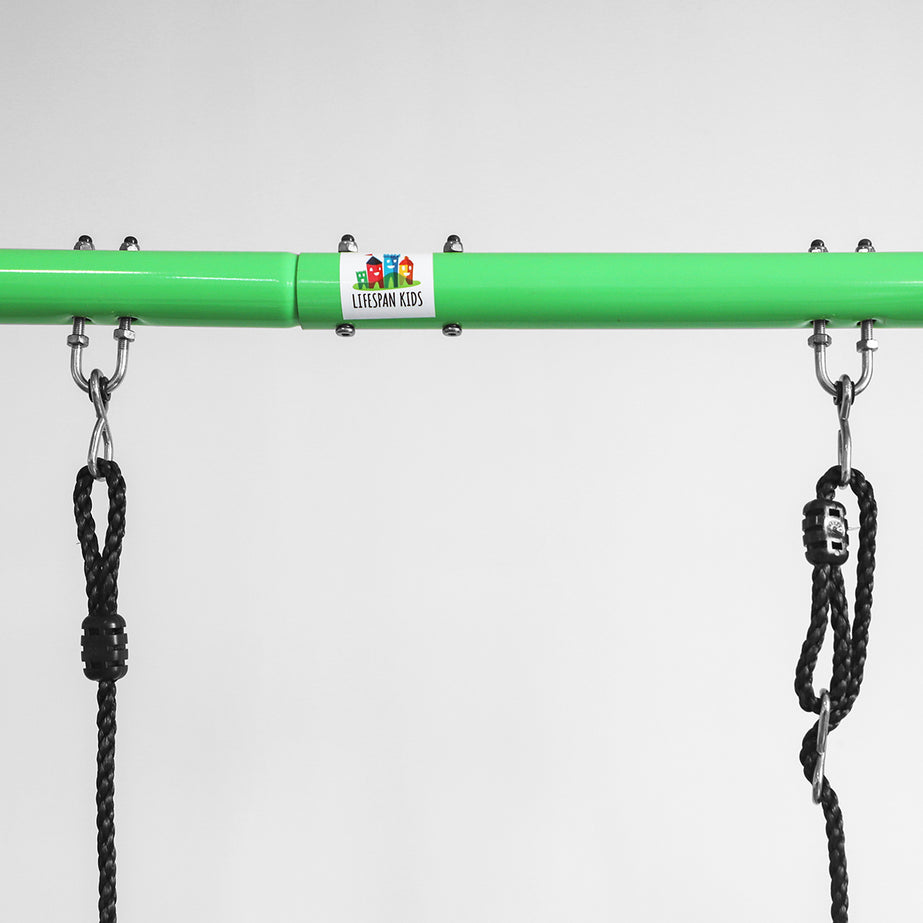 Lynx Metal Swing Set with Slide