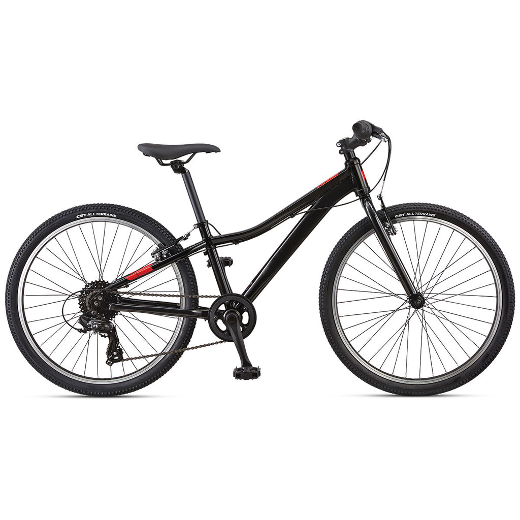 Featherlight 24" Kids Hardtail Mountain Bike - Black