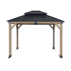 Yardtopia Maryborough 3m x 3m Timber & Steel Double Hip Roof Gazebo