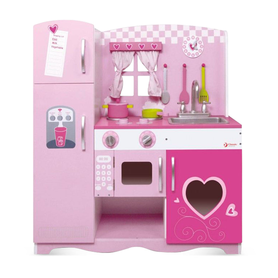 Pink Play Kitchen by Classic World