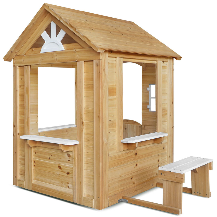 Teddy Cubby House in Natural Timber (V2)