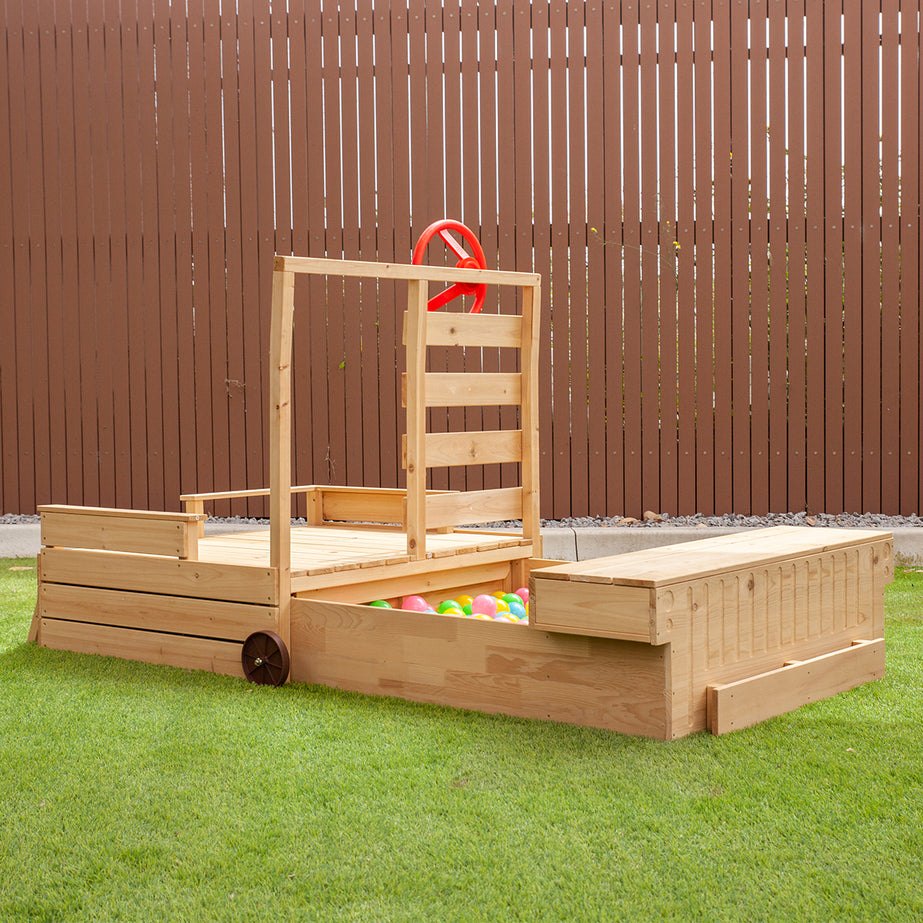 Wrangler Retractable Sandpit and Play