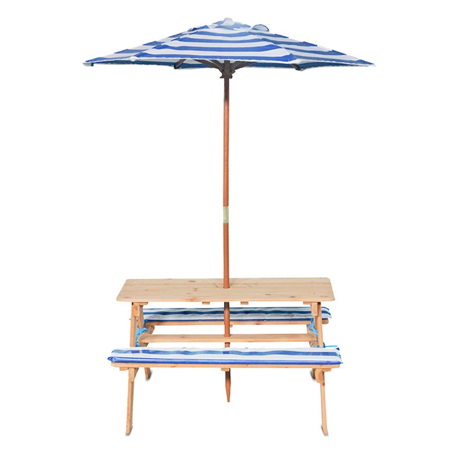 Sunset Picnic Table with Umbrella