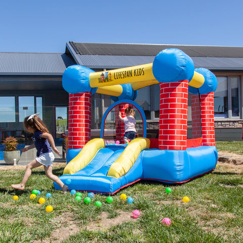 Bouncing Castles with Slides