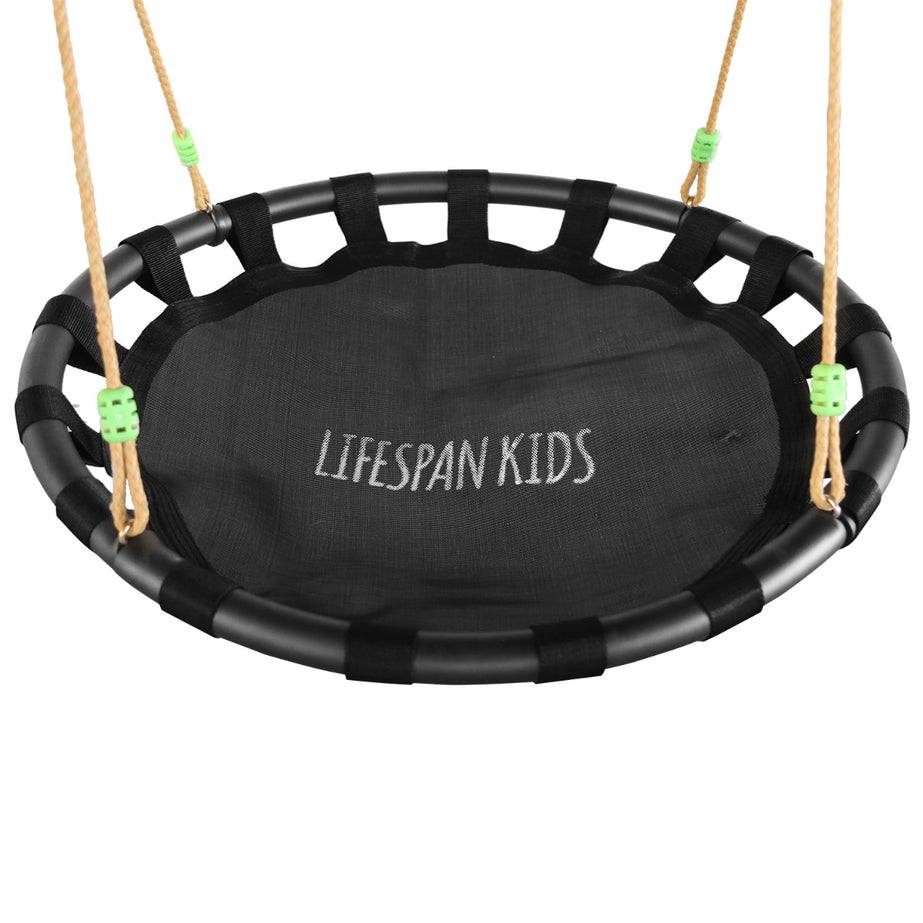 Lynx Metal Swing Set with Slide