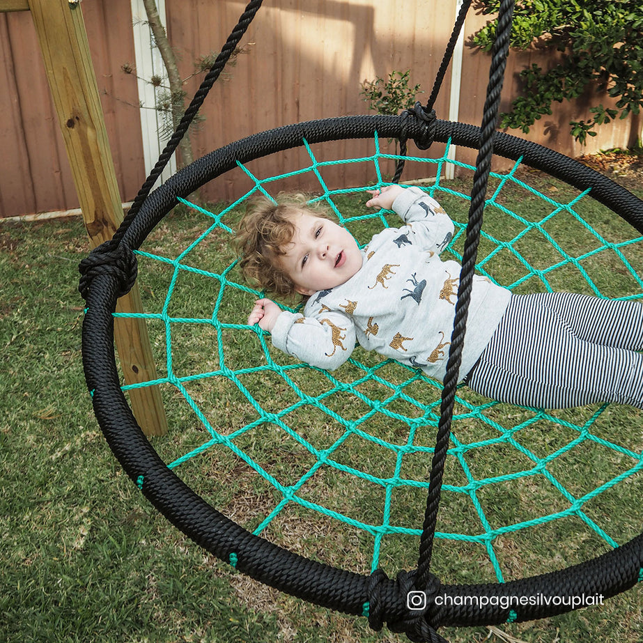 Oakley Swing Set with 1m Spidey Web Swing