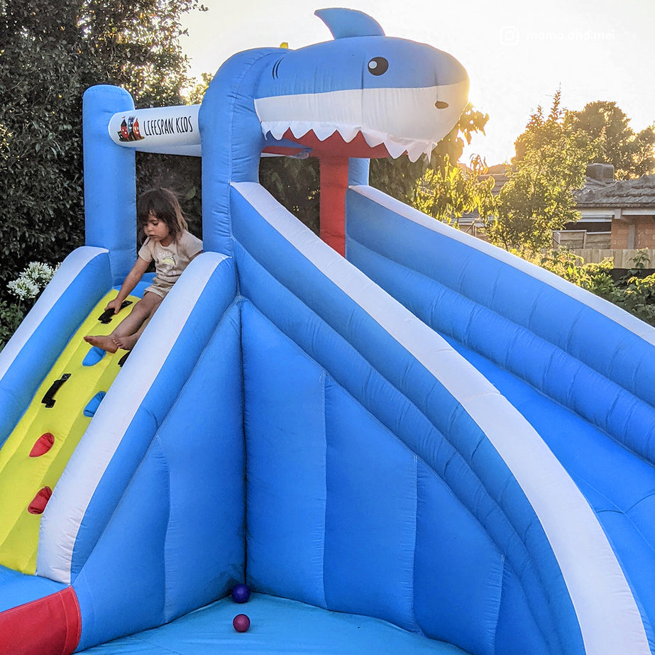 Sharky Slide & Splash Inflatable