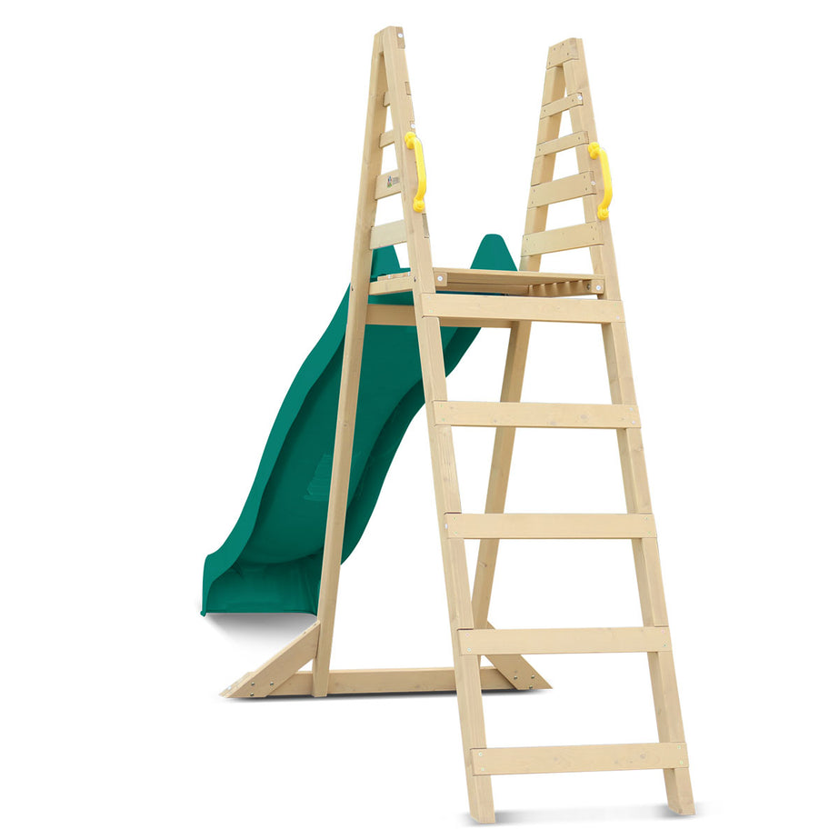 Jumbo 3m Climb & Slide in Green