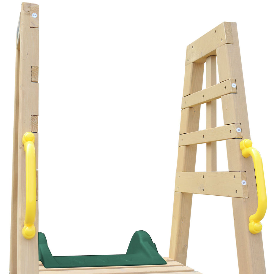 Sunshine 2.2m Climb & Slide in Green