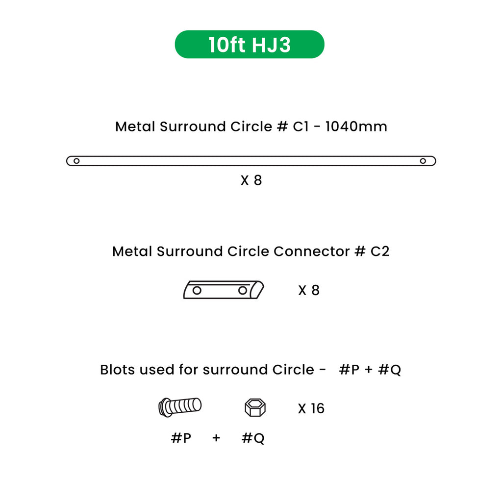 10ft Top Net Ring (HyperJump 3)